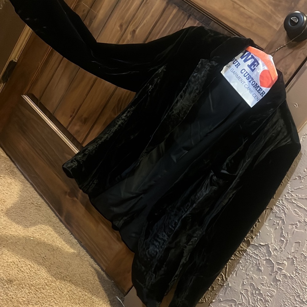 Black Velvet Blazer